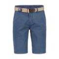 Bermudas LERROS "LERROS Chino-Bermuda für Herren" Gr. 6XL, extraweit, blau (storm blau), Herren, 98% Baumwolle, 2% Elasthan, Hosen