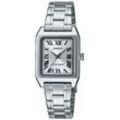 Quarzuhr "LTP-B150D-7BEF", silber (edelstahlfarben), CASIO TIMELESS COLLECTION, Armbanduhren, Damen, Armbanduhr, Damenuhr, analog