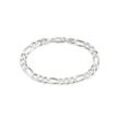 Armband BRUNO BANANI "Schmuck Geschenk Silber 925 Armschmuck Armkette Figarokette" Armbänder Gr. 19, Silber 925 (Sterlingsilber), silberfarben Herren