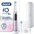 Elektrische Zahnbürste ORAL-B "iO 9", rosa (rose quartz), ElektrozahnbürstenB:3cm H:25cm T:3cm, Kunststoff, mit Magnet-Technologie, 7 Putzmodi, Farbdisplay & Lade-Reiseetui, B:3cm H:25cm T:3cm