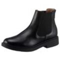 Chelseaboots GEOX "D SPHERICA EC1 C" Gr. 35, schwarz Damen Schuhe Boots, Winterboots, Stiefel aus nachhaltigerem LWG Leder