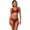 Schalen-BH TRIUMPH "Body Make-Up Illusion Lace WP" Gr. 75, Cup F, rosa (woodrose) Damen BHs Stretch-Spitze