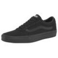 Sneaker VANS "Ward", Gr. 40, schwarz, Textil, sportlich, Schuhe Sneaker low Skaterschuh, aus textilem Canvas-Material