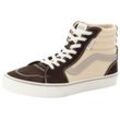 Sneaker VANS "Filmore Hi", Gr. 38,5, braun (outdoor coffee, marshmallow), Leder, Textil, Synthetik, sportlich, Schuhe