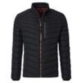 Langjacke CASAMODA "CASAMODA Jacke uni" Gr. L, schwarz, Herren, 100% Polyester, Jacken