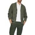 Cardigan S.OLIVER Gr. XL, braun (braun melange), Herren, Strick, Obermaterial: 100% Baumwolle, meliert, Strickjacken, in Melange Optik