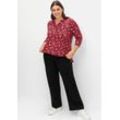 Stretch-Hose SHEEGO "Große Größen", Damen, Gr. 42, Normalgrößen, schwarz, Obermaterial: 98% Baumwolle, 2% Elasthan, unifarben, casual, figurbetont lang, Hosen, im Curvy-Schnitt ANNE