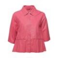 Longshirt MAZE "42021227", Mädchen, Gr. S, pink (pink punch), Obermaterial: 100% Leder, Shirts