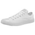 Sneaker CONVERSE "Chuck Taylor All Star Seasonal Ox Monocrome" Gr. 39,5, weiß (white-monochrome) Schuhe