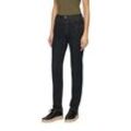 Slim-fit-Jeans S.OLIVER "Betsy", Damen, Gr. 40, Länge 30, blau (dunkelblau), Denim/Jeans, Obermaterial: 76% Baumwolle, 22% Polyester, 2% Elasthan, casual, slim fit, Jeans, mit Stretch