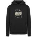 Sweatshirt F4NT4STIC "F4NT4STIC Herren Scooby Doo Scary Castle with Heavy Hoody" Gr. L, schwarz Herren Sweatshirts