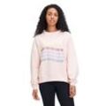 Sweatshirt BETTY BARCLAY "Betty Barclay Sweatpullover mit Rundhalsausschnitt" Gr. L, rosa (pale rose) Damen Sweatshirts Form