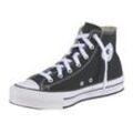 Sneaker CONVERSE "CHUCK TAYLOR ALL STAR EVA LIFT CANVAS", Gr. 36, schwarz-weiß (schwarz, weiß), Textil, sportlich, Schuhe