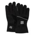 Skihandschuhe HEATKEEPER "MEN SKI GLOVES PRO" Gr. S/M, schwarz, Damen, Obermaterial: 60% Polyester, 40% Polyurethan, Handschuhe, Thermo-Handschuhe mit höchstem Komfort