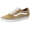 Sneaker VANS "Ward" Gr. 40, braun (suede, canvas olive, weiß) Schuhe