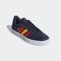 Sneaker ADIDAS SPORTSWEAR "VL COURT 3.0" Gr. 44, blau (legend ink, better scarlet, bold gold) Schuhe inspiriert vom Design des adidas samba