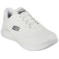 Sneaker SKECHERS "SKECH-LITE PRO -", Damen, Gr. 38, weiß (weiß, pink), Textil, sportlich, Schuhe, H-Weite, Orthotritt-Ausstattung, Freizeitschuh, Halbschuh, Schnürschuh