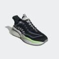 Sneaker ADIDAS SPORTSWEAR "ALPHABOOST V1" Gr. 44, schwarz (core schwarz, ch solid grau, grün spark), Textil, Synthetik, Schuhe