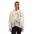 Sweatshirt BETTY BARCLAY "Betty Barclay Sweatpullover mit Kapuze" Gr. XL, bunt (rosé, grau) Damen Sweatshirts Druck