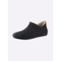 Hausschuh THIES Gr. 36, grau (anthrazit) Damen Schuhe