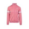 Trainingsjacke SERGIO TACCHINI "ORION TRACK TOP Herren", Herren, Gr. L, rosa (wild rose, weiß), 60% POLYESTER, 40% BAUMWOLLE, Langarm, Jacken, Trainingsjacke Herren, leichte Jacke, Retro, Sportjacke, Outdoor, Sale