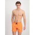 Shorts ALPHA INDUSTRIES "Alpha Industries Men - Shorts Basic Swim Short", Herren, Gr. L, Normalgrößen, orange (alpha orange), Obermaterial/Futter: 100% Polyester, Hosen