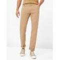 5-Pocket-Hose BRAX "Style COOPER", Herren, Gr. 34, Länge 30, beige, 97% Baumwolle, 3% Elasthan, Hosen