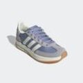 Sneaker ADIDAS SPORTSWEAR "RUN 72" Gr. 37, lila (silber violet, sanftes weiß, glory grau), Leder, Textil, Schuhe