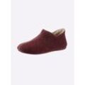 Hausschuh THIES Gr. 36, rot (bordeaux) Damen Schuhe