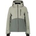 Skijacke WHISTLER "Drizzle" Gr. 116, bunt (dunkelblau, gelb), Herren, 100% Polyester, unifarben, Jacken, mit wasser-, wind- und schneeschützenden Features