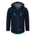 Softshelljacke ARCTIC SEVEN "ASLasaro", Herren, Gr. 4XL, blau (navy), Obermaterial: 96% Polyester, 4% Elasthan, Innenmaterial: 100% Polyester, Jacken, mit Fleecestoff innen