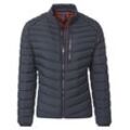 Langjacke CASAMODA "CASAMODA Jacke uni" Gr. L, blau (mittleres dunkelblau), Herren, 100% Polyester, Jacken