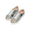 Plateausneaker DOGO "Damen Myra Ready to Travel Vegan Damen Sneaker / female" Gr. 38, Normalschaft, bunt (mehrfarbig) Damen Schuhe Vegan