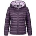 Steppjacke LPO "GILMOUR MELVILLE VI Women", Damen, Gr. 36/38 (M), lila, 100% Polyester, sportlich, figurbetont, Jacken, auch in Großen Größen erhältlich