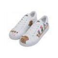 Sneaker DOGO "Damen Ace Sneakers Mini Puppy Vegan Damen / female" Gr. 37, Normalschaft, weiß Damen Schuhe Vegan