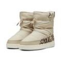 Sneaker PUMA "Snowbae Animal Stiefel Damen" Gr. 36, beige (putty schwarz braun mushroom beige) Schuhe