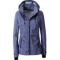 Softshelljacke DEPROC ACTIVE "SHELBY PEAK XV WOMEN" Gr. 36/38 (M), lila Damen Jacken mit abnehmbarer Kapuze