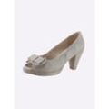 Peeptoepumps ANDREA CONTI Gr. 41, beige (sand) Damen Schuhe