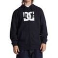 Kapuzensweatshirt DC SHOES "DC Star", Herren, Gr. L, schwarz, [Hauptstoff] 55% gekämmte Baumwolle, 25% recycelte Baumwolle, 20% recyceltes Polyester, Langarm, Sweatshirts