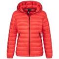 Steppjacke LPO "GILMOUR MELVILLE VI Women", Damen, Gr. 36/38 (M), rot, 100% Polyester, sportlich, figurbetont, Jacken, auch in Großen Größen erhältlich