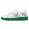 Sneaker DOGO "Damen Ace Sneakers Koala Hug Vegan Damen Sneaker / Female", Damen, Gr. 36, Normalschaft, grün (weiß), Lederimitat, Schuhe Skaterschuh Sneaker low Schnürschuh, Vegan