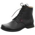 Schnürboots THINK "PENSA DAMEN" Gr. 38, schwarz Damen Schuhe mit Lederinnensohle