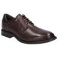 Schnürschuh JOSEF SEIBEL "Earl 01" Gr. 42, braun (cognac) Herren Schuhe Business Schuh, Anzugschuh, Komfortschuh mit Wechselfußbett