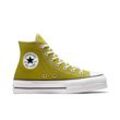 Sneaker CONVERSE "CHUCK TAYLOR ALL STAR LIFT PLATFORM", Gr. 39, grün (magic forest, weiß, schwarz), Textil, sportlich, Schuhe