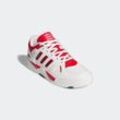 Sneaker ADIDAS SPORTSWEAR "MIDCITY LOW" Gr. 42,5, weiß (core weiß, collegiate rot, core schwarz) Schuhe