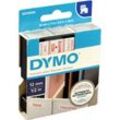 Dymo D1-Originalband 45015 (S0720550) rot auf weiß 12mm x 7m