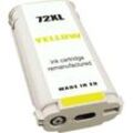 Ampertec Tinte ersetzt HP C9373A 72 yellow