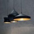 Tom Dixon Beat Trio Linear Pendellampe 3fl schwarz