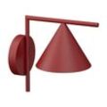 FLOS Captain Flint Außenwandlampe 2.700K rot