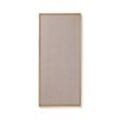 ferm LIVING - Scenery Pinnwand, 45 x 100 cm, Eiche natur / beige